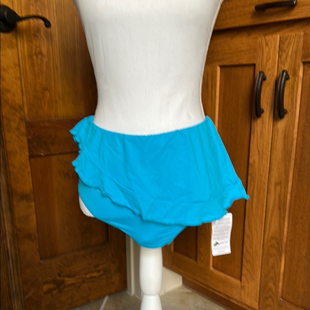 Lands' End Women's Swim Skirt - Bright Blue